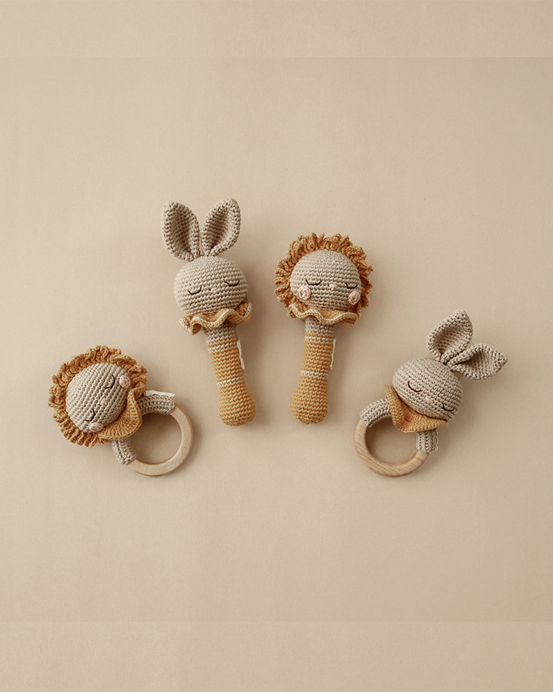 Patti Oslo Beti the Bunny Rattle | with bell Teething Rings & Rattles & Baby Gym Toys