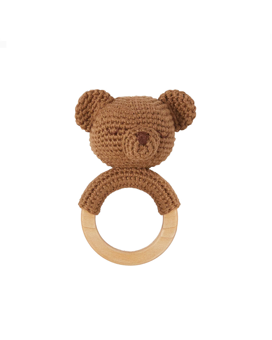 Patti Oslo Bo the Bear Teething Ring Teething Rings & Rattles & Baby Gym Toys