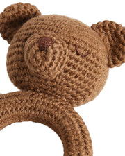 Patti Oslo Bo the Bear Teething Ring Teething Rings & Rattles & Baby Gym Toys