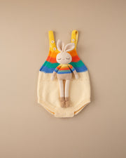 Patti Oslo Bonnie Bunny Soft Toy - Rainbow Stripe | Patti Oslo x the Bonniemob
