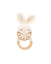 Patti Oslo Bonnie the Bunny Teething Ring | with bell Teething Rings & Rattles & Baby Gym Toys