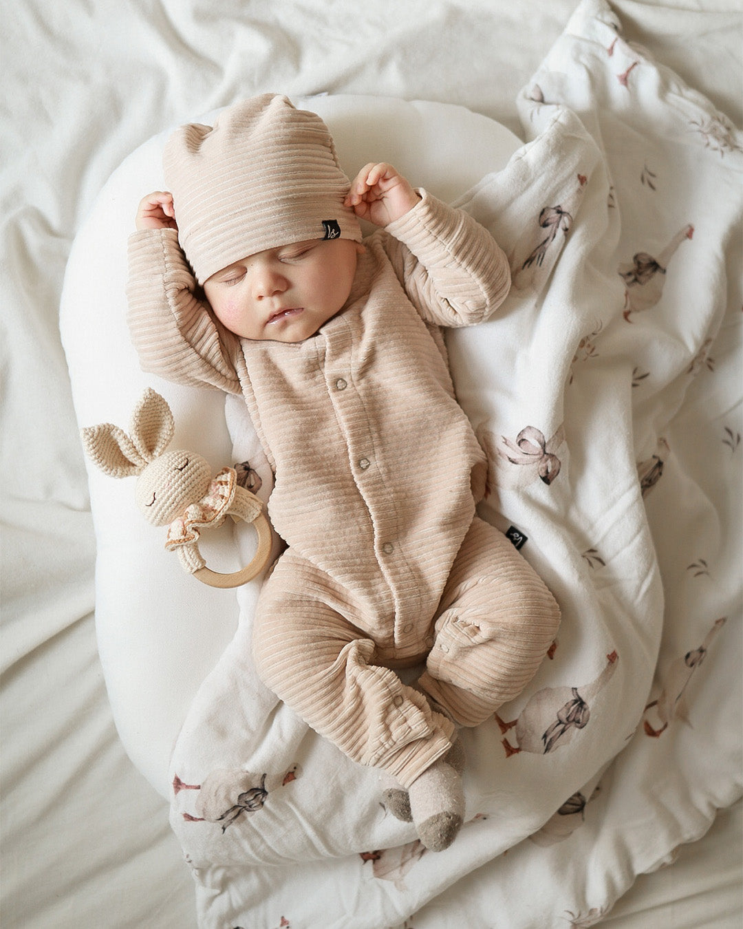 Patti Oslo Bonnie the Bunny Teething Ring | with bell Teething Rings & Rattles & Baby Gym Toys