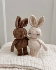 Patti Oslo Bunny Mini Collection I cream Organic Soft Toys