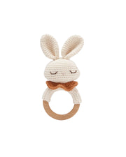 Patti Oslo Bunny the Teething Ring | with bell Teething Rings & Rattles & Baby Gym Toys