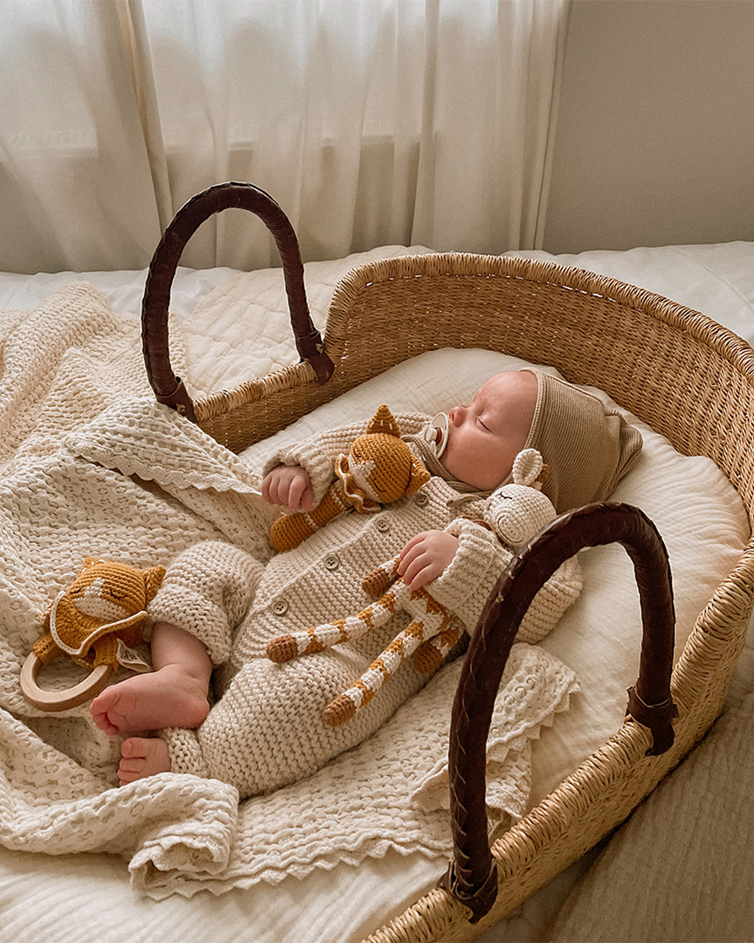 Patti Oslo Chloe the Cat Rattle | with bell Teething Rings & Rattles & Baby Gym Toys