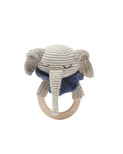 Patti Oslo Ellie the Elephant Teething Ring | with bell Teething Rings & Rattles & Baby Gym Toys