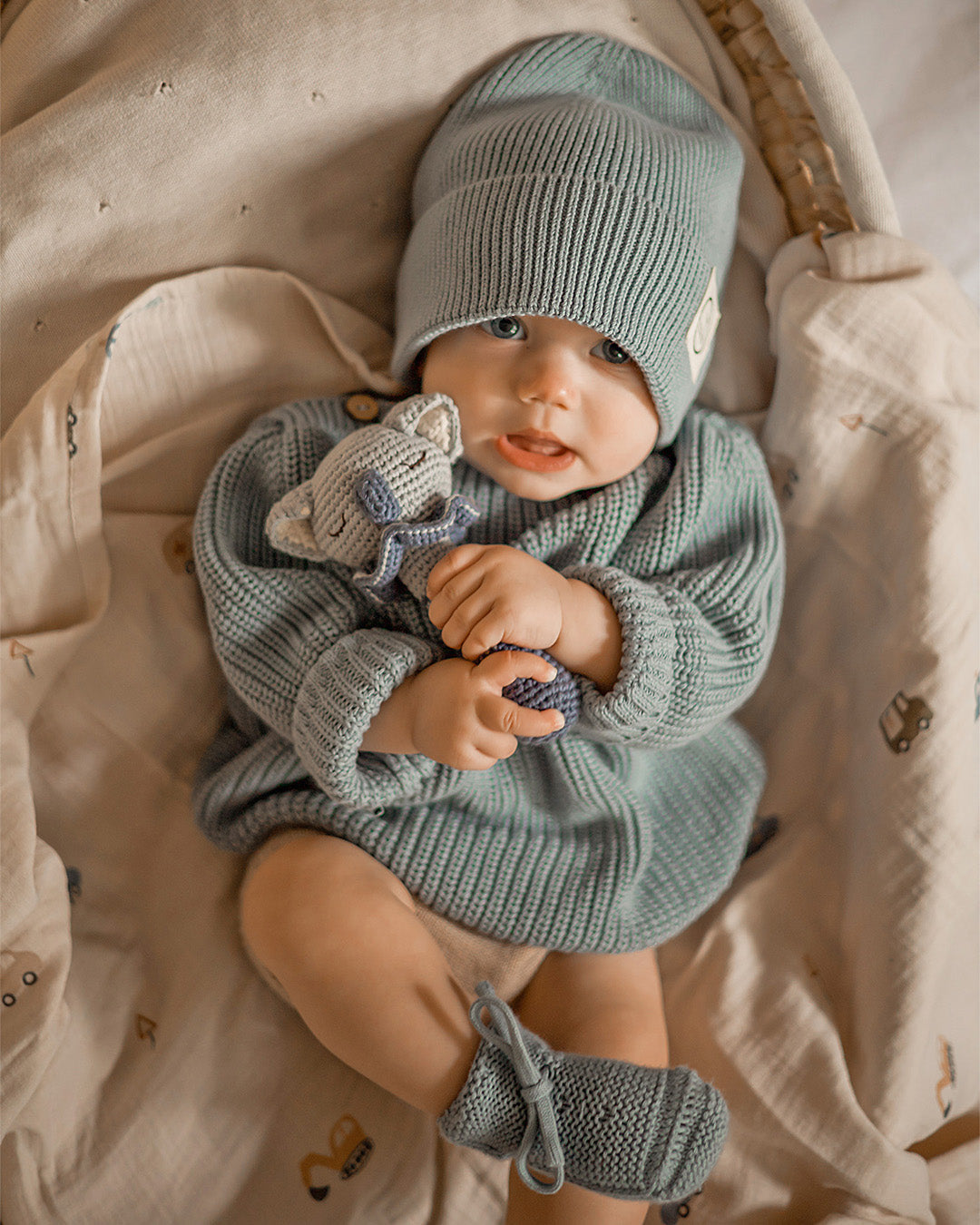 Patti Oslo Kenni the Koala Rattle | with bell Teething Rings & Rattles & Baby Gym Toys