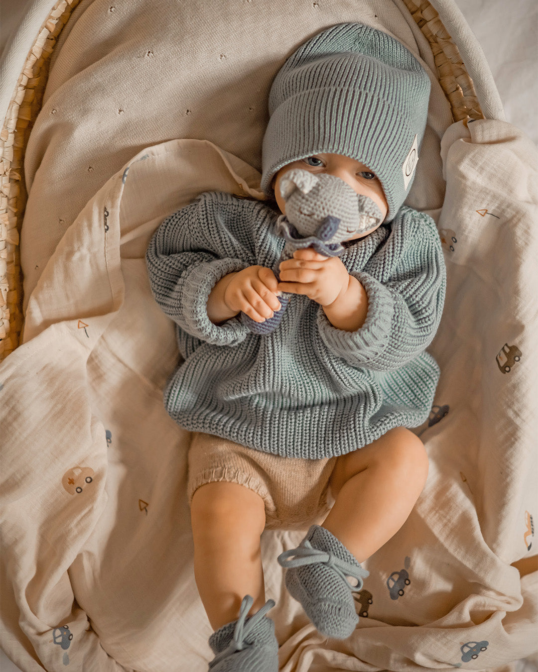 Patti Oslo Kenni the Koala Rattle | with bell Teething Rings & Rattles & Baby Gym Toys