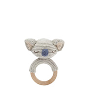 Patti Oslo Koala the Teething Ring | raf with bell Teething Rings & Rattles & Baby Gym Toys