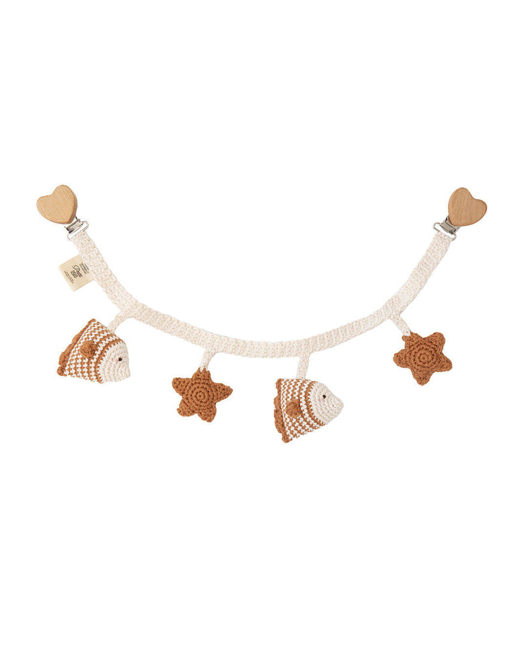 Patti Oslo Maki the Fish Pram Chain | with bell Music Mobiles & Pram Chains