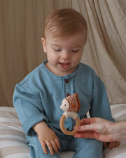 Patti Oslo Maki the Fish Teething Ring | with bell Teething Rings & Rattles & Baby Gym Toys