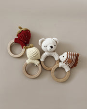 Patti Oslo Maki the Fish Teething Ring | with bell Teething Rings & Rattles & Baby Gym Toys