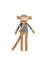 Patti Oslo Marius Monkey I arctic sea Organic Soft Toys