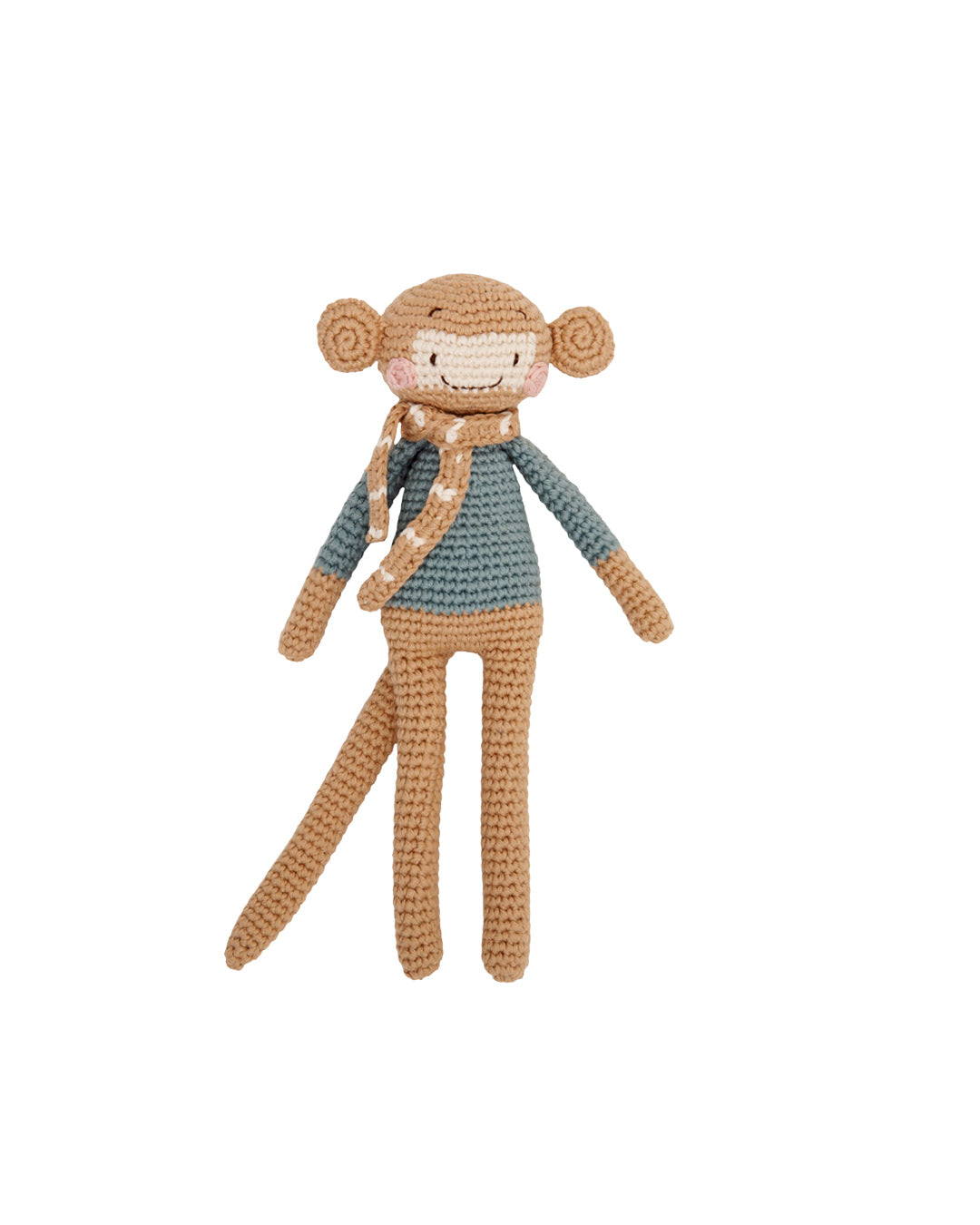 Patti Oslo Marius Monkey I arctic sea Organic Soft Toys