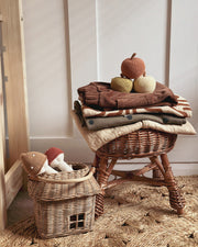 Patti Oslo Mushroom Rattle sienna | with bell Teething Rings & Rattles & Baby Gym Toys