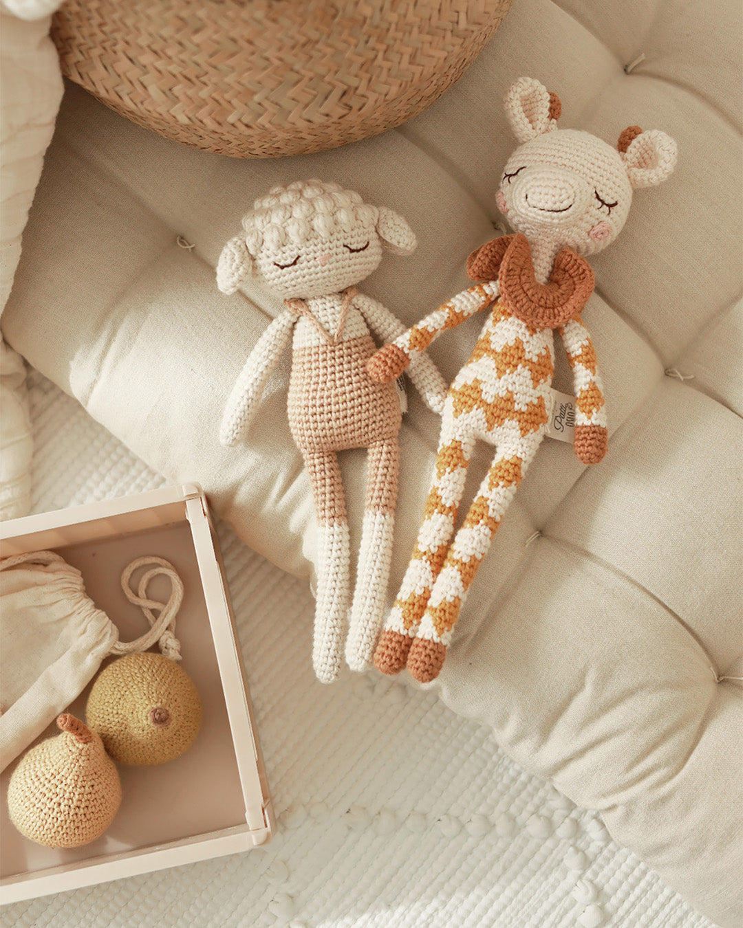 Patti Oslo Pear Rattle | with bell Teething Rings & Rattles & Baby Gym Toys