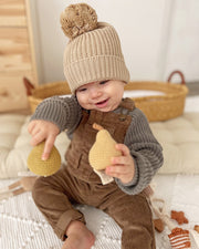 Patti Oslo Pear Rattle | with bell Teething Rings & Rattles & Baby Gym Toys