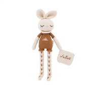 Patti Oslo Personalised Personalised Bonnie Bunny | rosa flower tights Organic Soft Toys