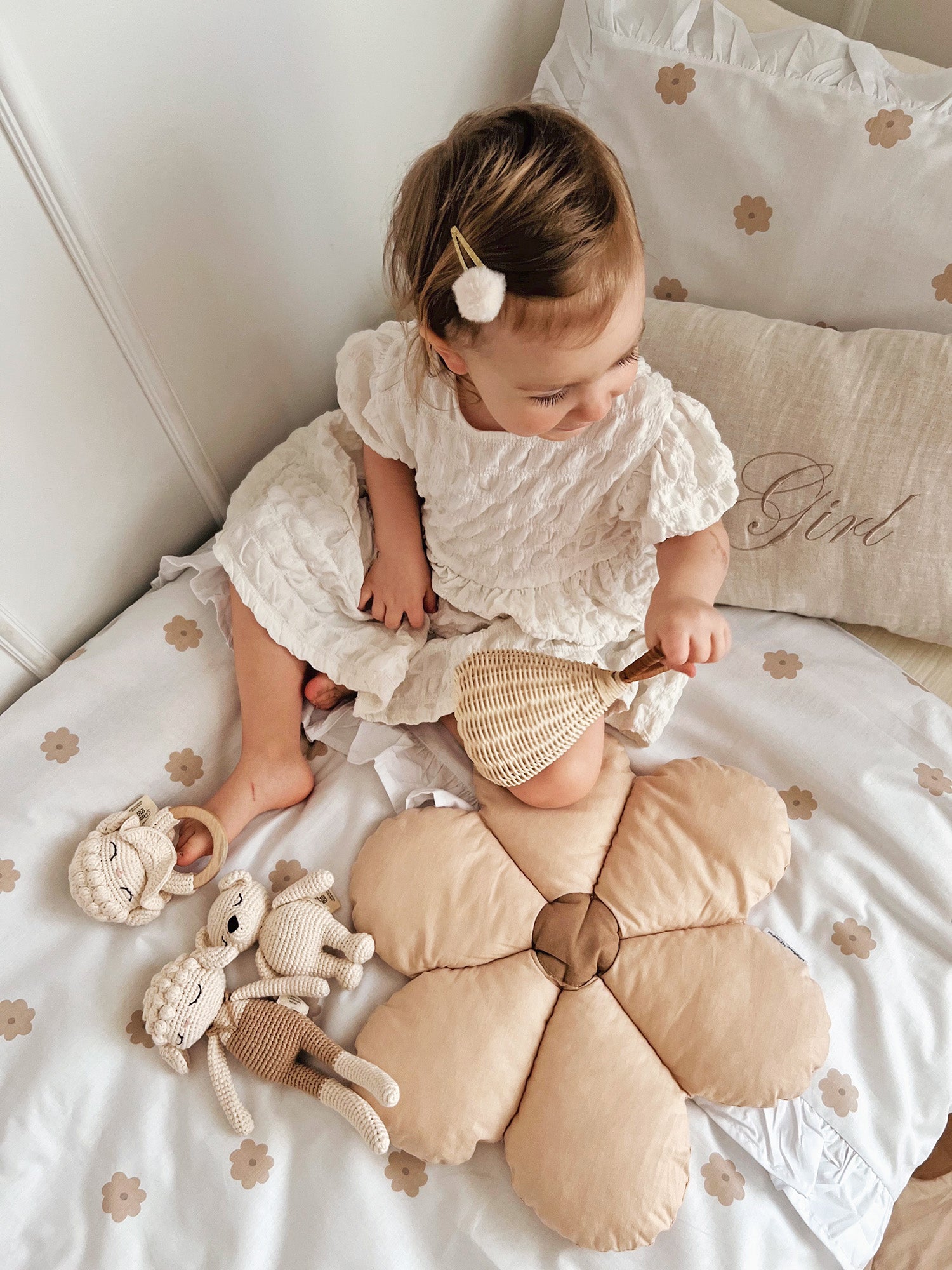 Patti Oslo Polar Bear Mini Collection Organic Soft Toys