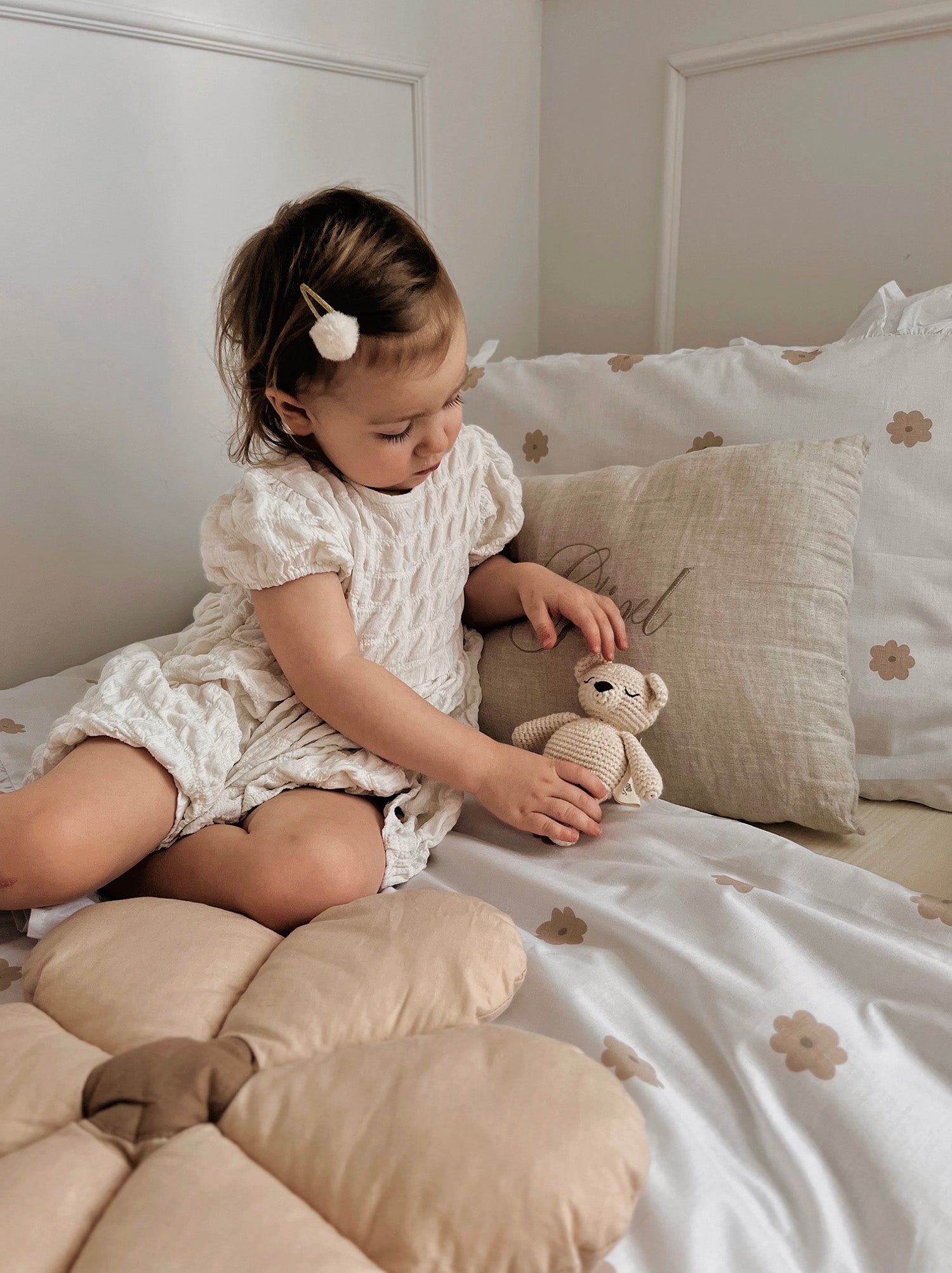 Patti Oslo Polar Bear Mini Collection Organic Soft Toys