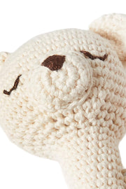 Patti Oslo Polar Bear Rattle | with bell Teething Rings & Rattles & Baby Gym Toys