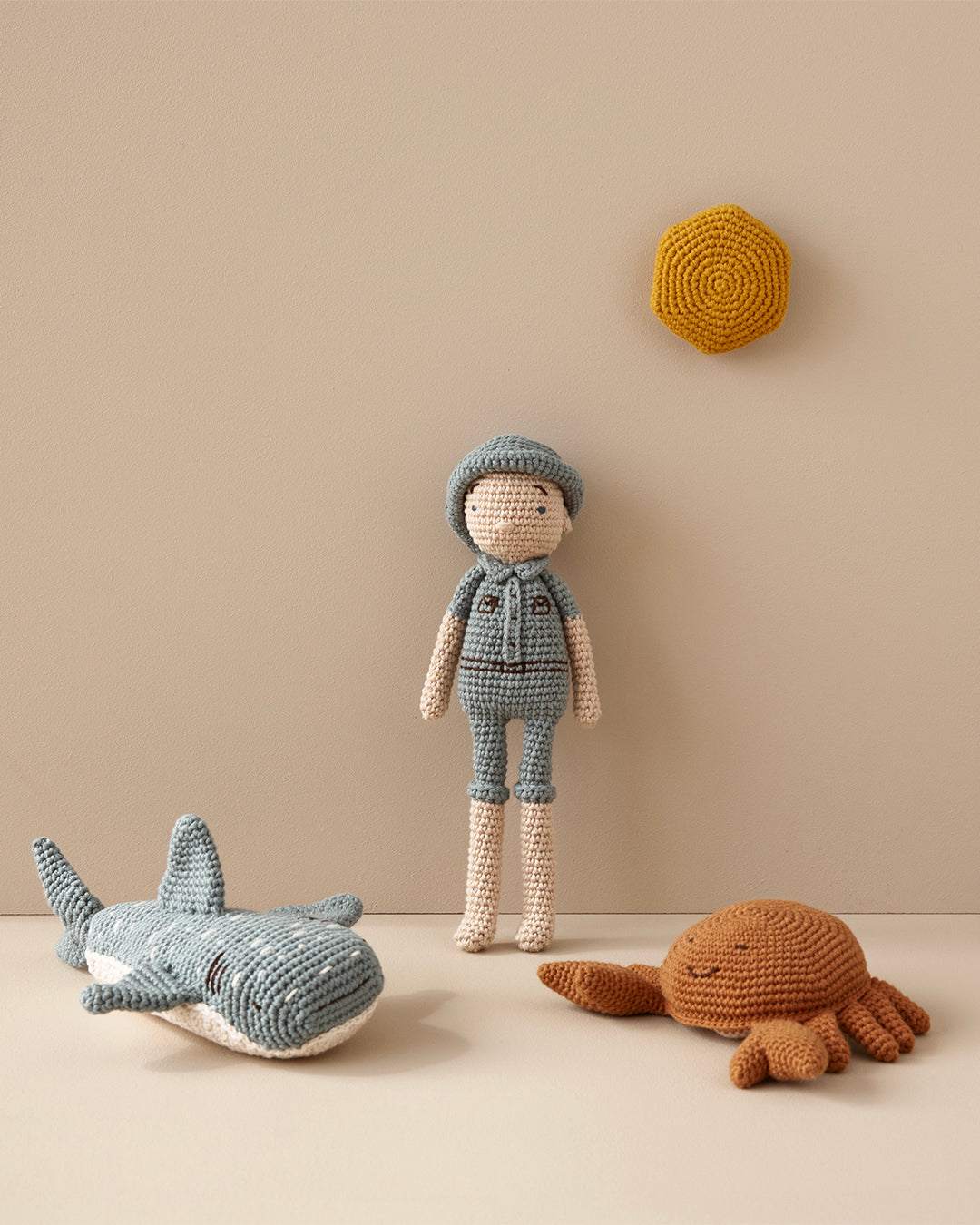 Patti Oslo Shark Soft Toy Patti Oslo x Kon-Tiki Museum Organic Soft Toys