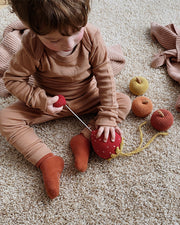 Patti Oslo Strawberry Music Mobile | red Music Mobiles & Pram Chains