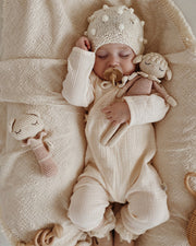 Patti Oslo Tiffani the Teddy Rattle | with bell Teething Rings & Rattles & Baby Gym Toys