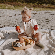 Patti Oslo Apple Rattle | greenish Teething Rings & Rattles & Baby Gym Toys