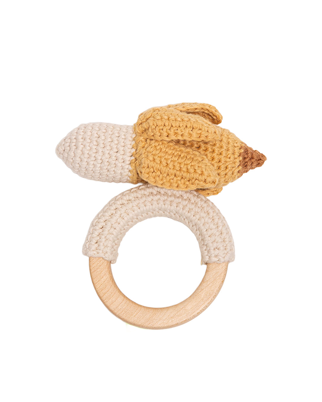 Patti Oslo Banana Teething Ring | with bell Teething Rings & Rattles & Baby Gym Toys
