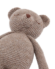 Patti Oslo Bear | Wool – cocoa Organic Soft Toys