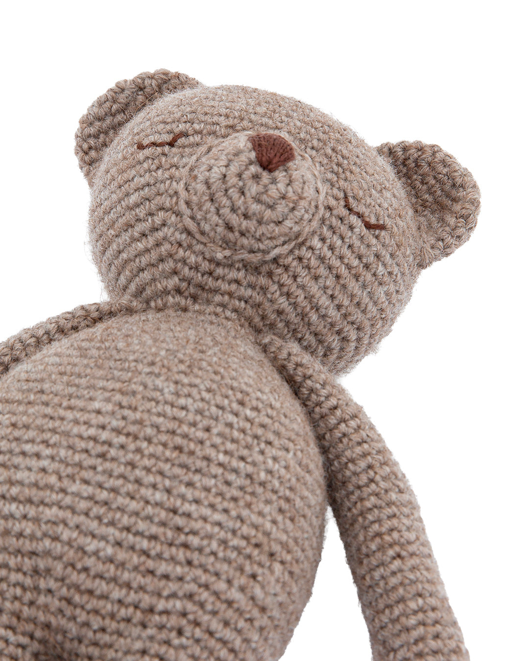 Patti Oslo Bear | Wool – cocoa Organic Soft Toys