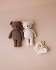 Patti Oslo Bear | Wool – cocoa Organic Soft Toys