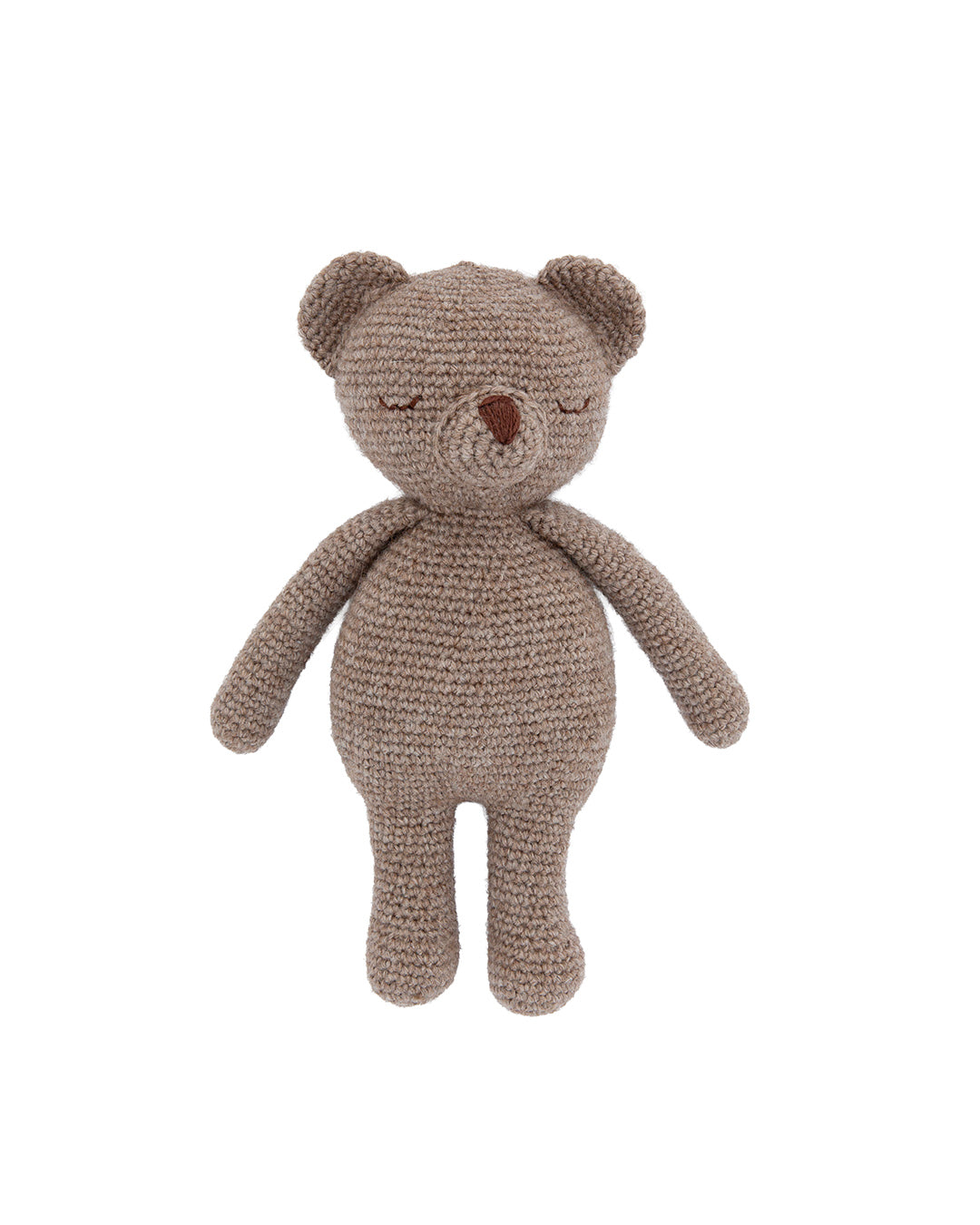 Patti Oslo Bear | Wool – cocoa Organic Soft Toys