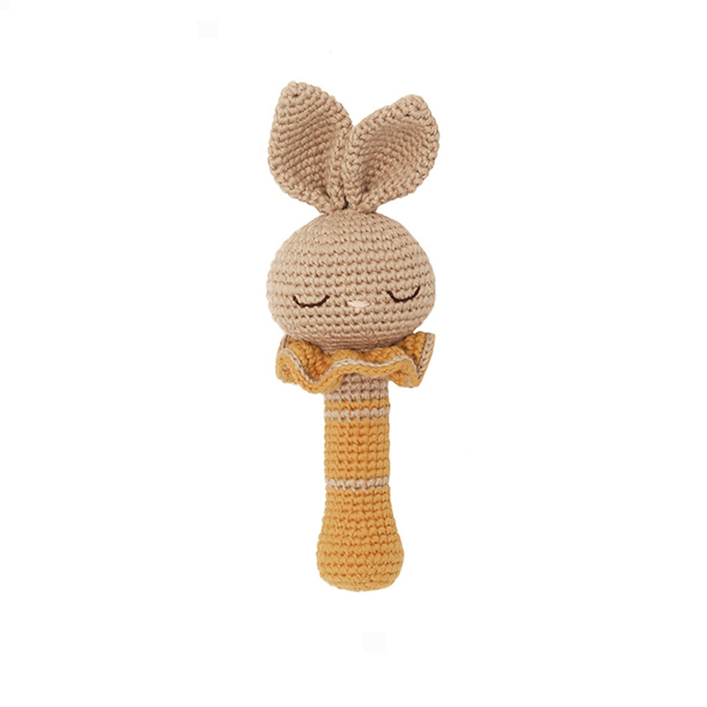 Patti Oslo Beti the Bunny Rattle | with bell Teething Rings & Rattles & Baby Gym Toys