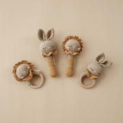 Patti Oslo Beti the Bunny Teething Ring | with bell Teething Rings & Rattles & Baby Gym Toys