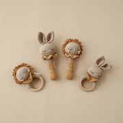 Patti Oslo Beti the Bunny Rattle | with bell Teething Rings & Rattles & Baby Gym Toys