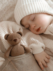 Patti Oslo Bo the Bear Mini Collection I brown Organic Soft Toys
