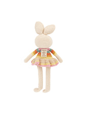 Patti Oslo Bonnie Ballerina Bunny Soft Toy - Pink Rainbow | Patti Oslo x the Bonniemob 
