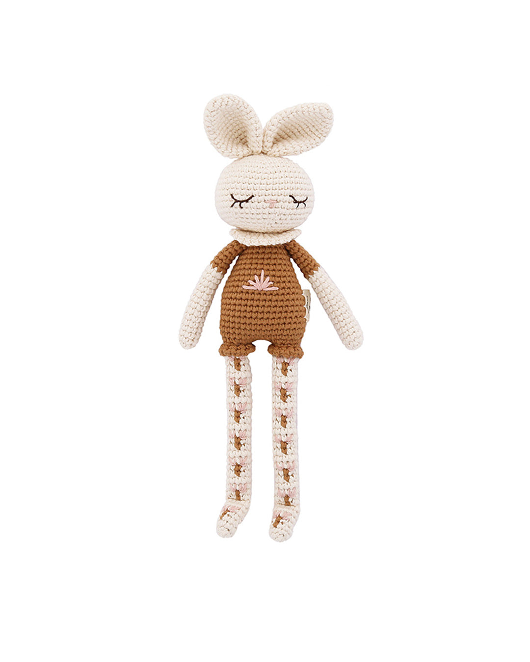 Patti Oslo Bonnie Bunny | rosa flower tights Organic Soft Toys