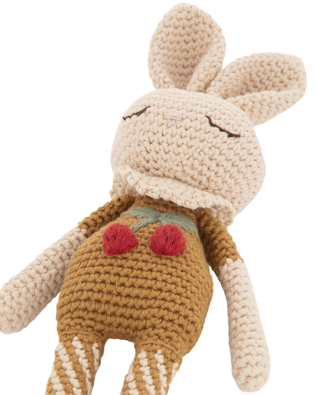 Patti Oslo Britney Bunny Cherry Blossom I ecru Organic Soft Toys