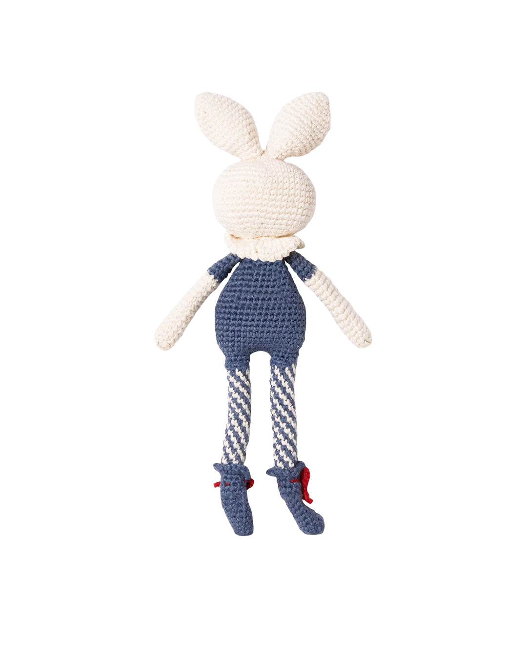 Patti Oslo Britney Bunny Cherry Blossom I indigo blue Organic Soft Toys