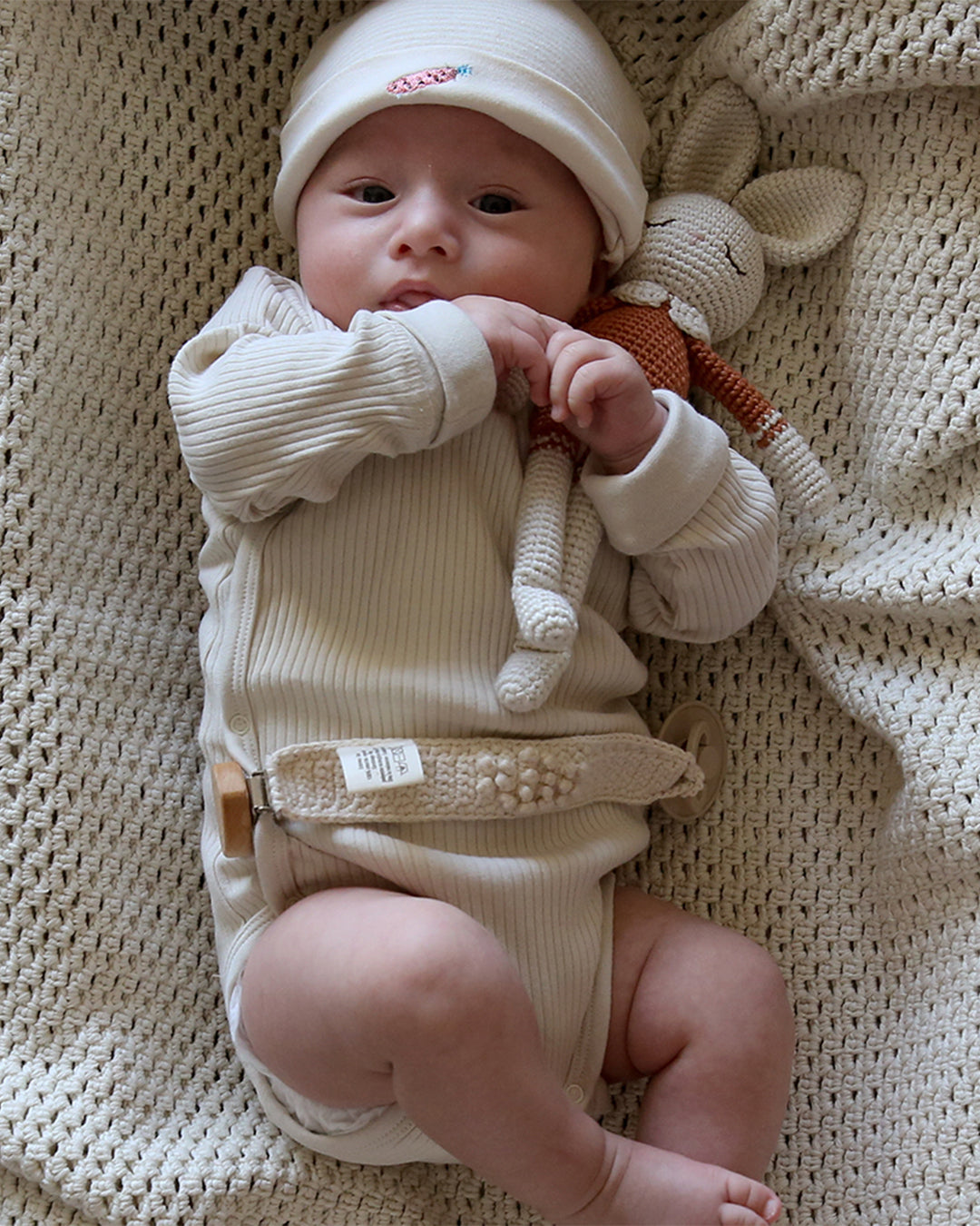 Patti Oslo Bunny | terracotta Organic Soft Toys