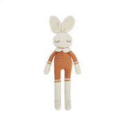 Patti Oslo Bunny | terracotta Organic Soft Toys