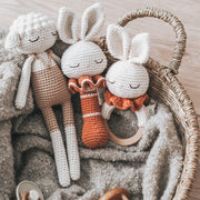 Patti Oslo Bunny the Teething Ring | with bell Teething Rings & Rattles & Baby Gym Toys