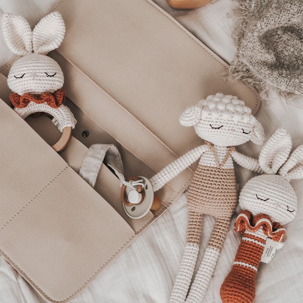 Patti Oslo Bunny the Teething Ring | with bell Teething Rings & Rattles & Baby Gym Toys