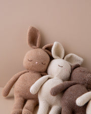 Patti Oslo Bunny | wool - white Organic Soft Toys