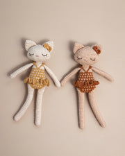 Patti Oslo Camille the Housecat I saddle brown Organic Soft Toys