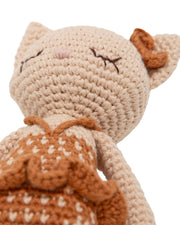 Patti Oslo Camille the Housecat I saddle brown Organic Soft Toys