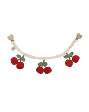 Patti Oslo Cherry Pram Chain | with bell Music Mobiles & Pram Chains